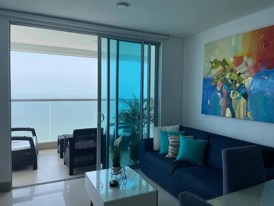 公寓 3404 Palmetto Frente A La Playa Cartagena
