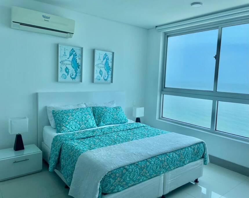 公寓 3404 Palmetto Frente A La Playa Cartagena