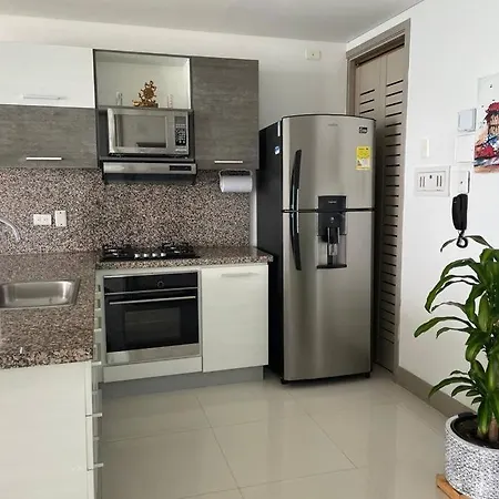 Apartamento 3404 Palmetto Beach Frente A La Playa Cartagena Exterior photo