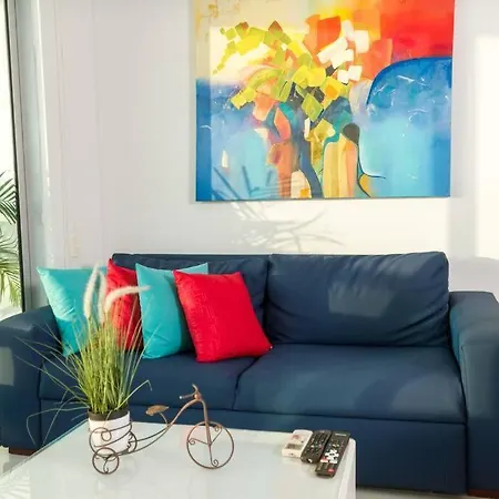 Apartamento 3404 Palmetto Beach Frente A La Playa Cartagena Exterior photo