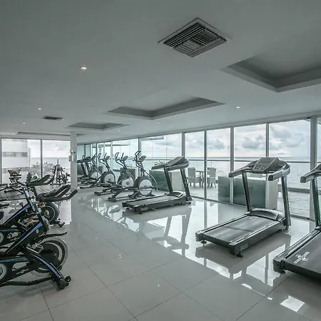 Apartamento 3404 Palmetto Beach Frente A La Playa Cartagena Exterior photo